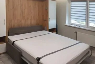 Комплект мебели в гостиную с двуспальной кроватью-трансформером