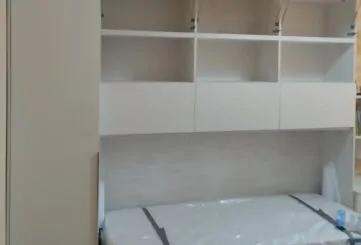 Комплект мебели в детскую комнату с односпальной кроватью-трансформер