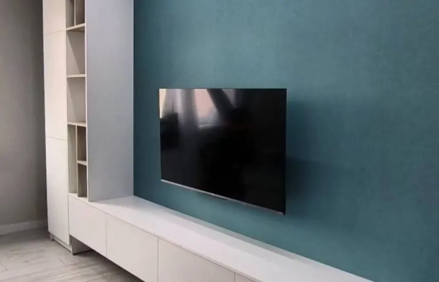 Горка с подвесной тумбой под TV