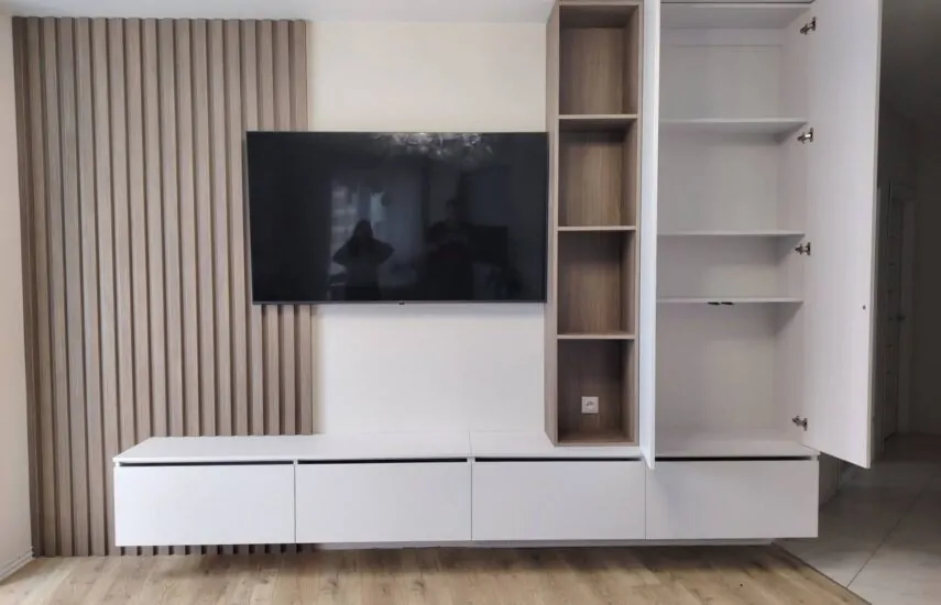 Подвесная тумба и стеллаж