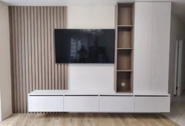 Подвесная тумба и стеллаж