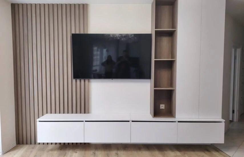 Подвесная тумба и стеллаж